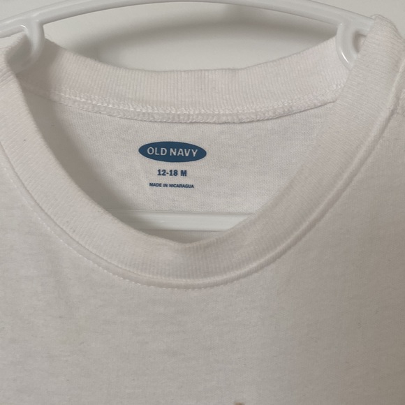🟧FREE ADD-ON🟧 OLD NAVY • 12-18m • short sleeve tee - Picture 2 of 3